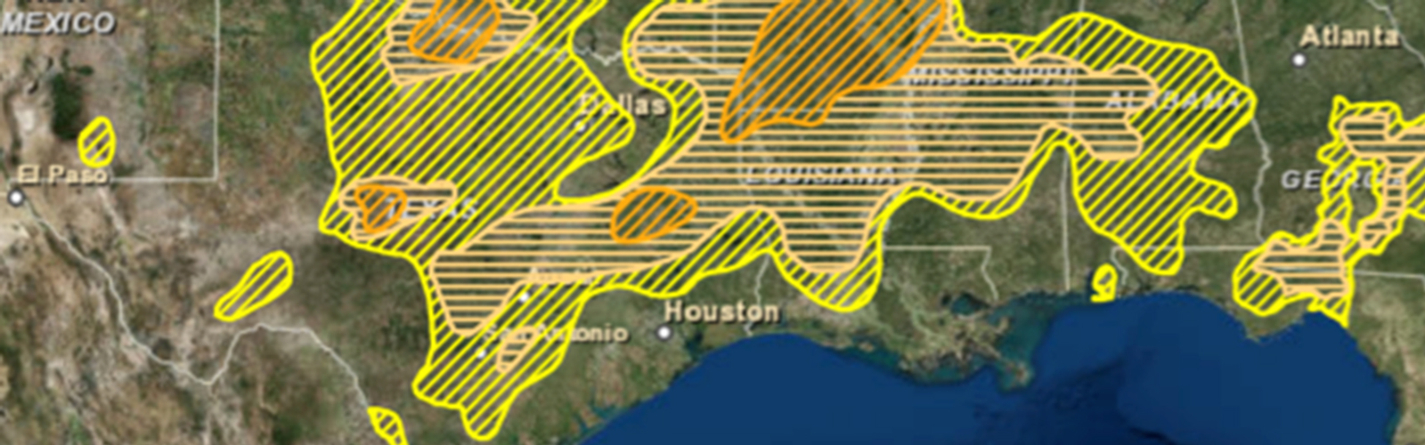 slide 2 - Hurricane Patricia Wipes Out Droughts in Southern U.S.