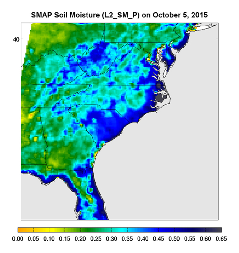 Devastating Carolina Floods Viewed by NASA's SMAP 