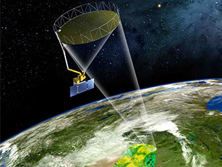 SMAP Taking Data From Orbit