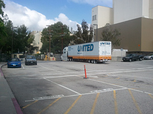 PALS left JPL by truck a little before 10:00 am on Friday April 27, beginning its journey by road to Grand Junction, Colorado.
