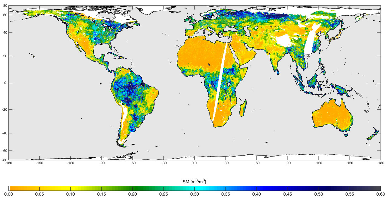 NASA Soil Moisture Mission Begins Science Operations – SMAP